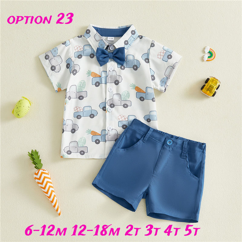 ready to ship Easter Toddler Graffiti Hoodie and Jogger Set Long Sleeve Pocket Hooded Sweatshirt Kids Streetwear (复制) - 图片 4