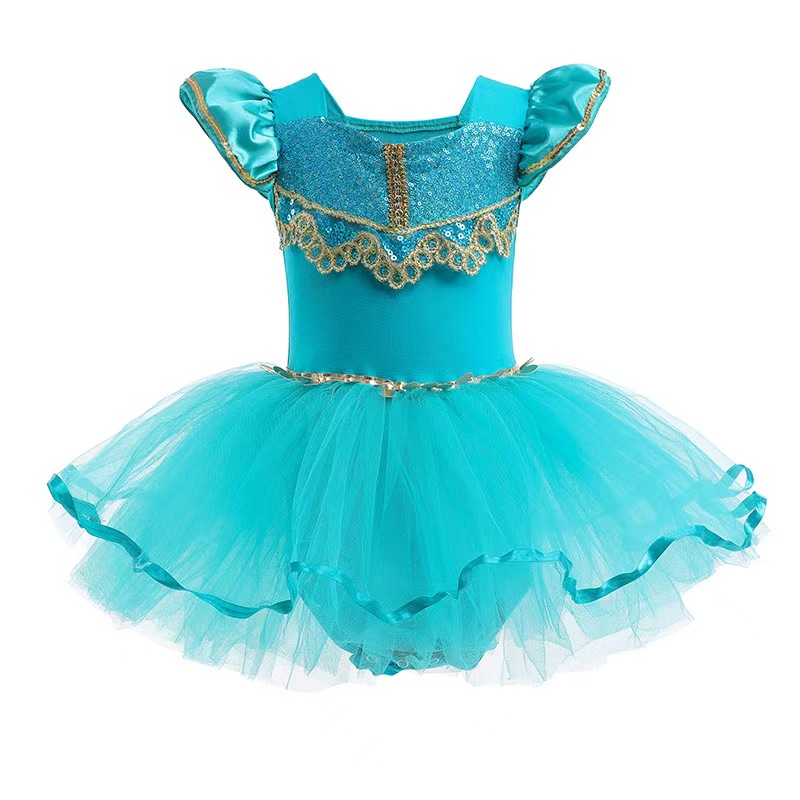 ready to ship Girls Princess Ballet Tutu Dress | 3T-8T Kids Dance Costumes for Party - 图片 12