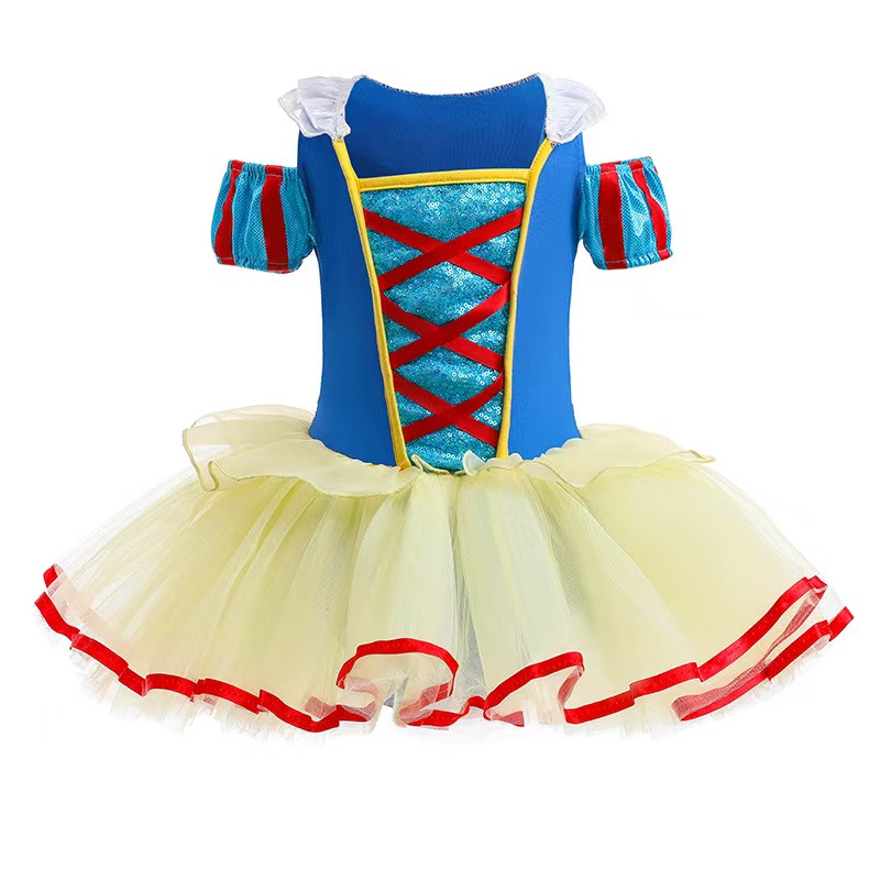 ready to ship Girls Princess Ballet Tutu Dress | 3T-8T Kids Dance Costumes for Party - 图片 13