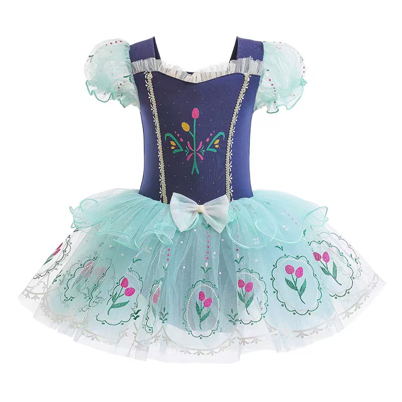 ready to ship Girls Princess Ballet Tutu Dress | 3T-8T Kids Dance Costumes for Party - 图片 22