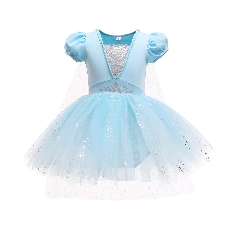ready to ship Girls Princess Ballet Tutu Dress | 3T-8T Kids Dance Costumes for Party - 图片 19