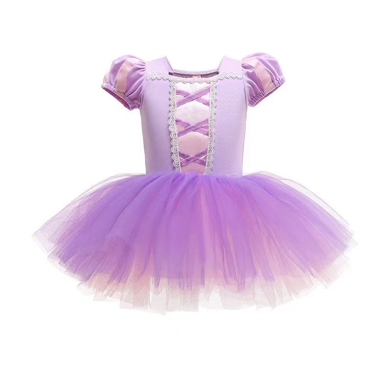 ready to ship Girls Princess Ballet Tutu Dress | 3T-8T Kids Dance Costumes for Party - 图片 21