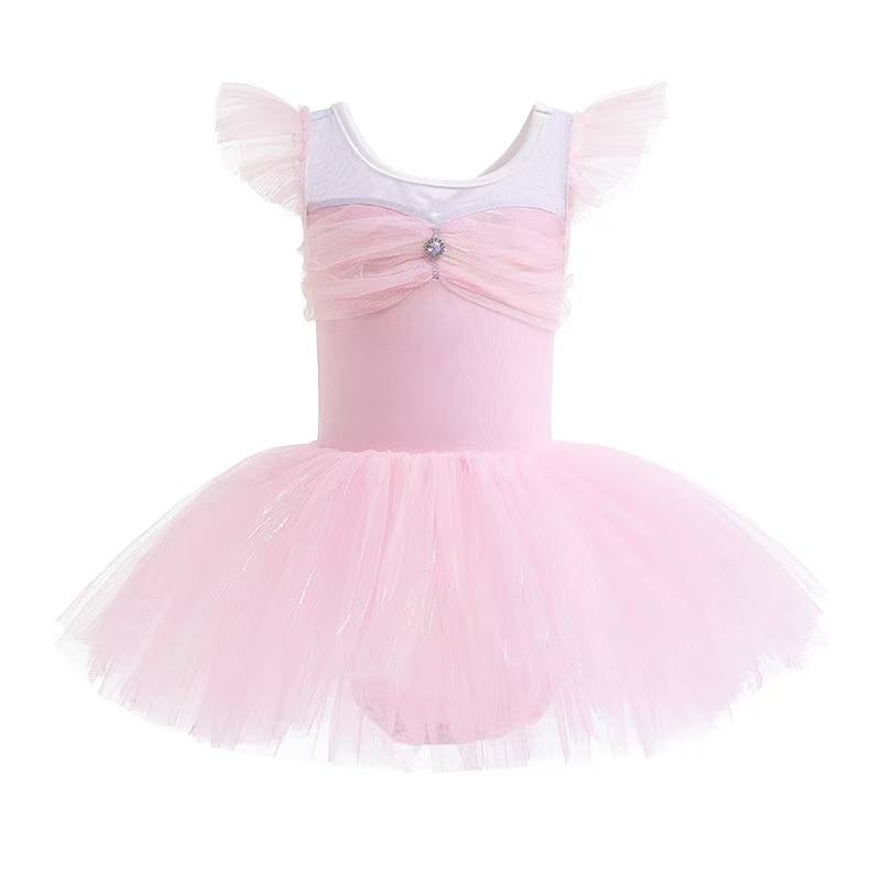 ready to ship Girls Princess Ballet Tutu Dress | 3T-8T Kids Dance Costumes for Party - 图片 26