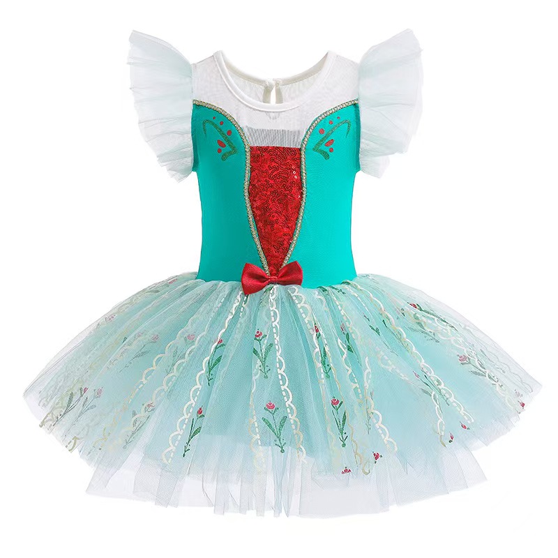 ready to ship Girls Princess Ballet Tutu Dress | 3T-8T Kids Dance Costumes for Party - 图片 23