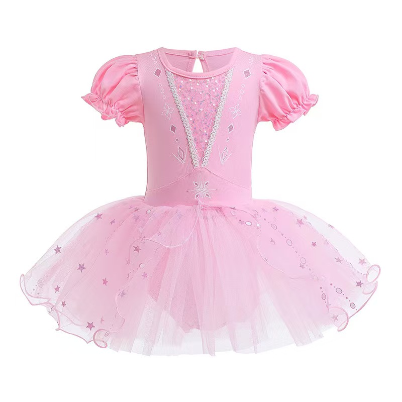 ready to ship Girls Princess Ballet Tutu Dress | 3T-8T Kids Dance Costumes for Party - 图片 35
