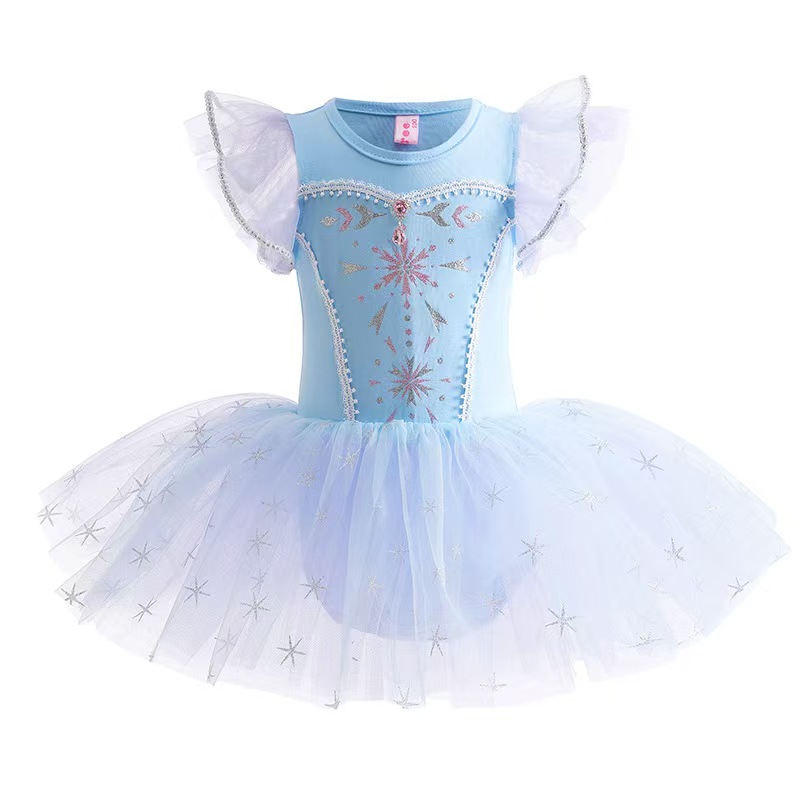 ready to ship Girls Princess Ballet Tutu Dress | 3T-8T Kids Dance Costumes for Party - 图片 37