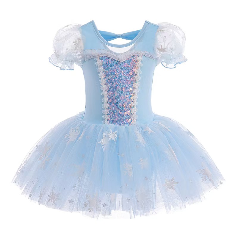 ready to ship Girls Princess Ballet Tutu Dress | 3T-8T Kids Dance Costumes for Party - 图片 34